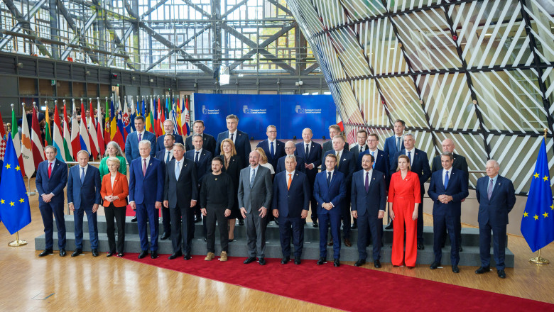 Klaus Iohannis a tras un semnal de alarma, la Bruxelles, privind nevoia sprijinirii Ucrainei si R. Moldova in domeniul energetic Imagine