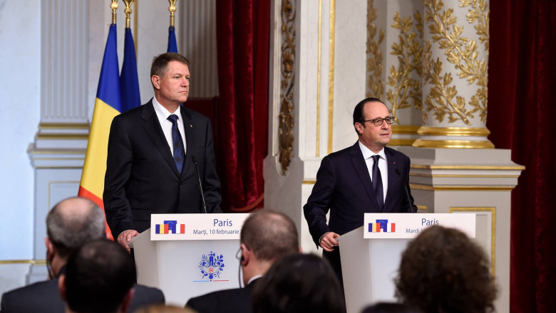 Klaus Iohannis: Am cerut sprijinul Frantei pentru aderarea Romaniei la spatiul Schengen Imagine