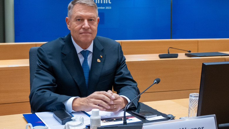 Klaus Iohannis crede ca Ucraina si Moldova vor adera impreuna la UE: „Vom sta pana seara tarziu in incercarea de a gasi un compromis” Imagine
