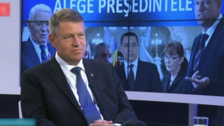Klaus Iohannis critica decizia lui Teodor Melescanu de a candida la Presedintie Imagine
