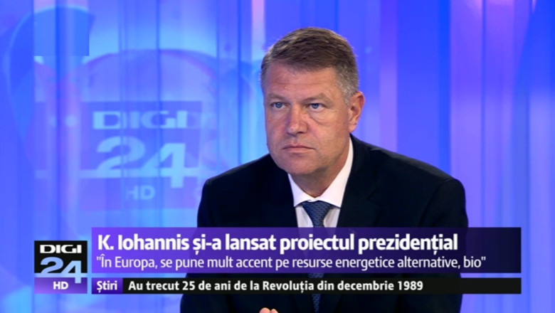 Klaus Iohannis, despre gazele de sist: Sunt pentru explorare. Nu trebuie sa si exploatam acum cu orice pret Imagine