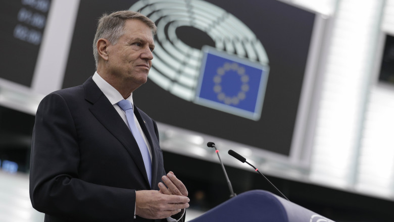 Klaus Iohannis, discurs in Parlamentul European: „Tara mea e probabil unul din cele mai bune exemple ale puterii transformatoare a UE” Imagine