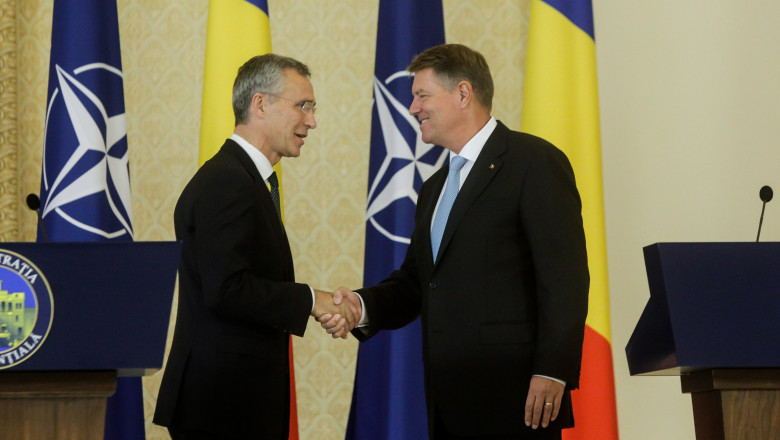 Klaus Iohannis discuta azi la Cotroceni cu seful NATO Imagine