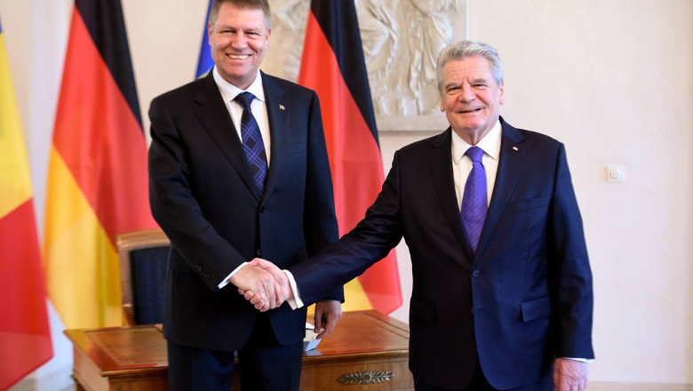 Klaus Iohannis, dupa intalnirea cu Joachim Gauck: „Experienta lui este nepretuita pentru proiectul meu de infiintare in Romania a unui muzeu al Comunismului” Imagine
