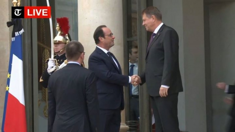 Klaus Iohannis, dupa intalnirea cu presedintele Frantei: „Deciziile politice dintr-o tara pot influenta multe alte tari” Imagine