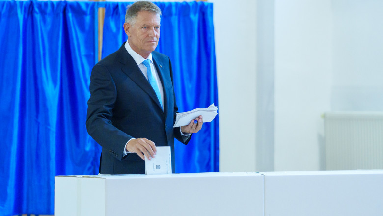 Klaus Iohannis: Este o zi importanta, va invit pe toti sa poftiti la vot Imagine