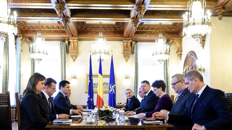 Klaus Iohannis l-a primit la Cotroceni pe Pavlo Klimkin, ministrul de Externe al Ucrainei Imagine