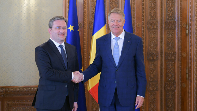 Klaus Iohannis l-a primit pe ministrul de Externe al Serbiei Imagine