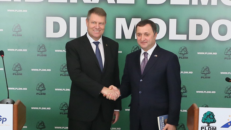 Klaus Iohannis, la Chisinau: Va promit ca Romania va proteja integritatea teritoriala si interesele economice ale Republicii Moldova Imagine