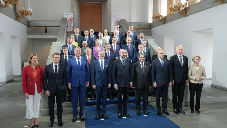 Klaus Iohannis le-a cerut liderilor europeni sa ajute Republica Moldova, care are nevoie de sprijin energetic imediat Imagine