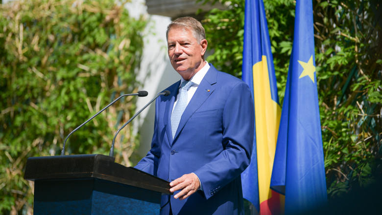 Klaus Iohannis: Limba romana este temelia identitatii noastre. O pretuim folosind-o corect si cultivand-o Imagine