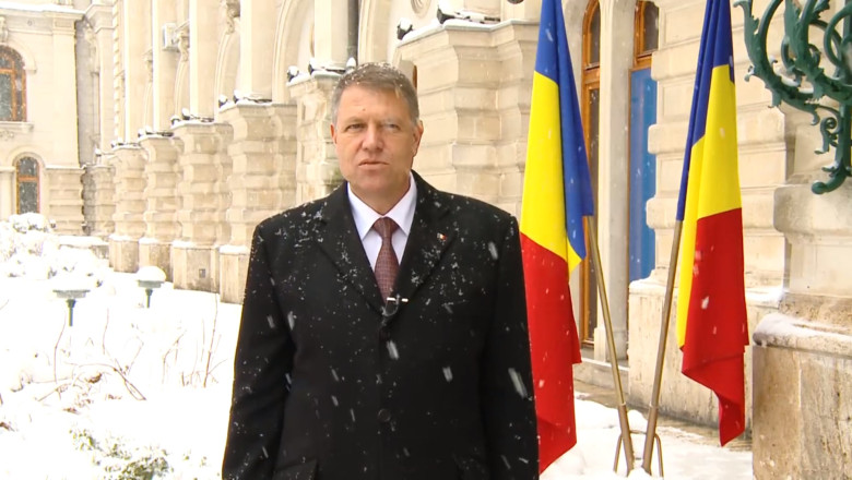 Klaus Iohannis, mesaj de Anul Nou: "As vrea ca 2015 sa fie inceputul acelei Romanii a normalitatii, pe care cu totii ne-o dorim" Imagine