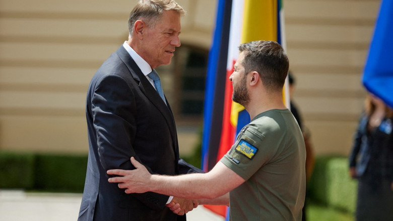 Klaus Iohannis, mesaj de Ziua Independentei Ucrainei. Poporul ucrainean isi apara tara cu curaj. Agresiunea rusa trebuie sa inceteze Imagine