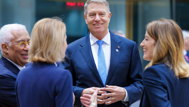 Klaus Iohannis participa, luni, la reuniunea informala a liderilor UE. Discutii despre viitorul apararii europene Imagine