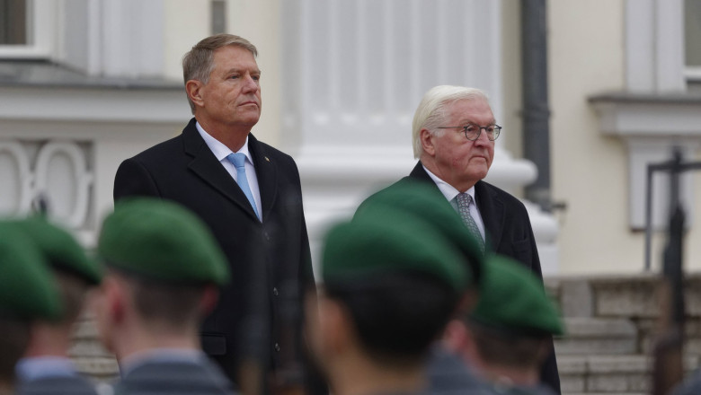 Klaus Iohannis, primit de presedintele german: Romania si Germania vor continua sa sprijine Ucraina in fata Rusiei Imagine