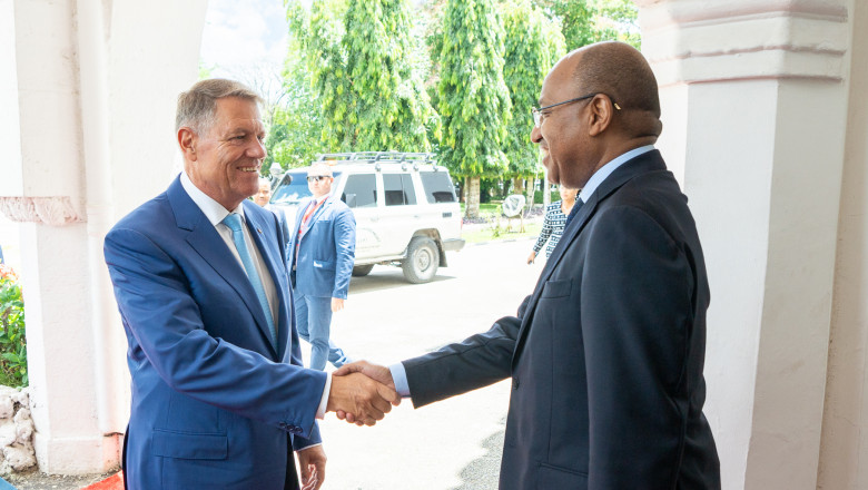 Klaus Iohannis s-a intalnit cu presedintele Zanzibarului Imagine