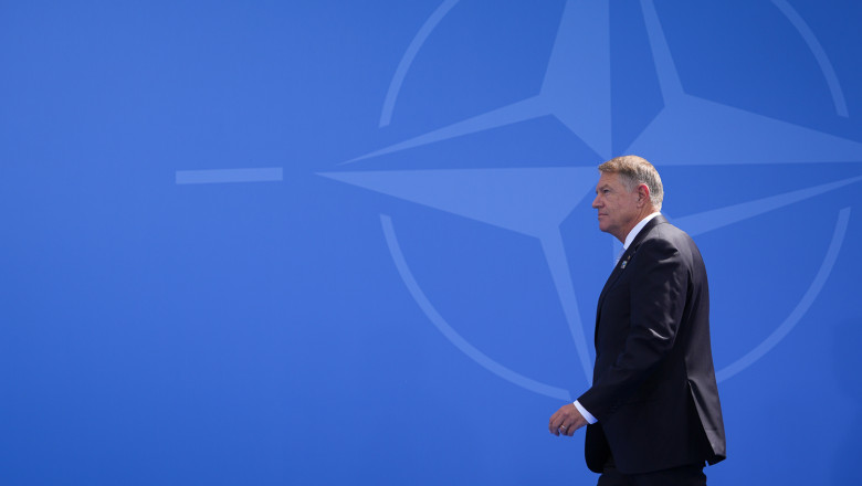 Klaus Iohannis se retrage din cursa pentru sefia NATO Imagine