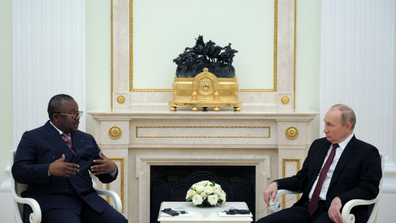Kremlin: Putin nu i-a trimis niciun mesaj special lui Zelenski prin presedintele din Guinea-Bissau despre negocierile Rusia-Ucraina Imagine
