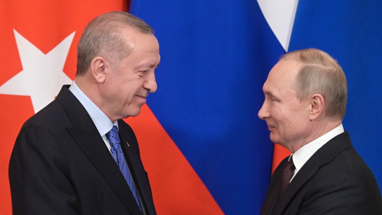 Kremlinul anunta ca Putin si Erdogan se vor intalni luni, la Soci. Ce vor discuta cei doi lideri Imagine