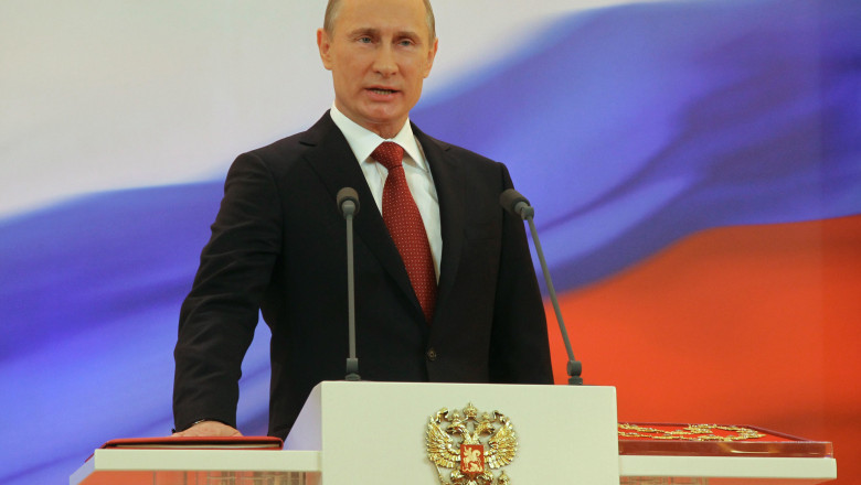 Kremlinul: Crimeea a devenit parte a Rusiei. Vladimir Putin: „Nu vom lua alte teritorii” Imagine