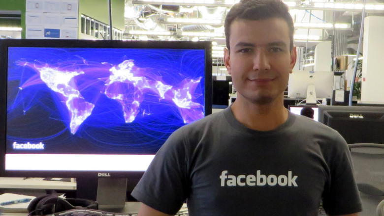 La 24 de ani, un clujean a fost selectat de sefii Facebook sa lucreze la sediul central din California  Imagine