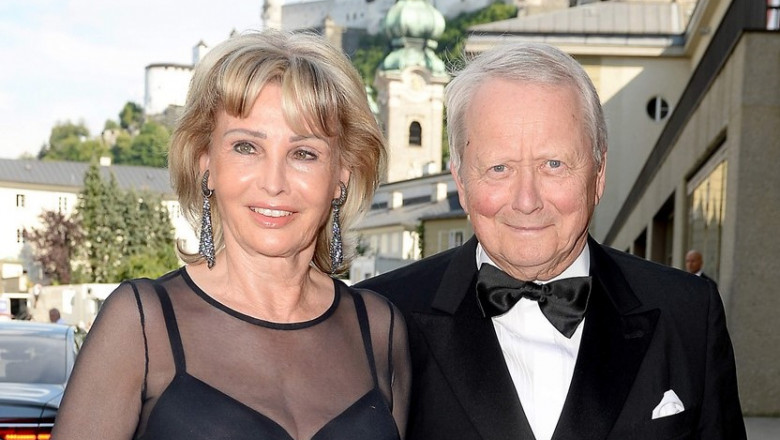 La 79 de ani, miliardarul Wolfgang Porsche a anuntat ca divorteaza. Era casatorit cu Claudia din 2019 Imagine