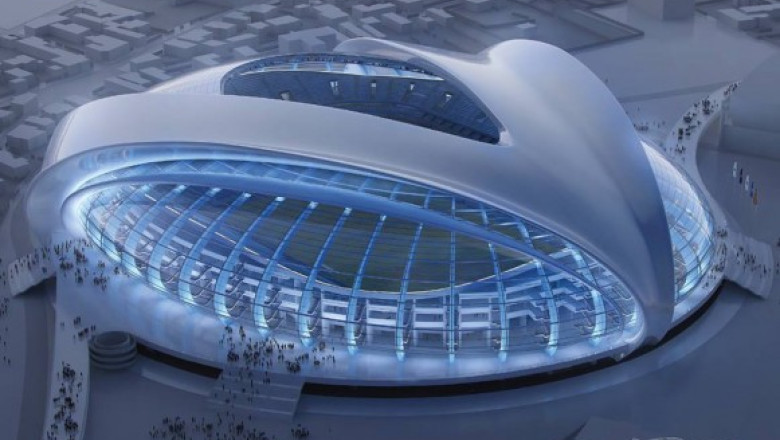 La Craiova se va construi un stadion inspirat din operele lui Brancusi Imagine
