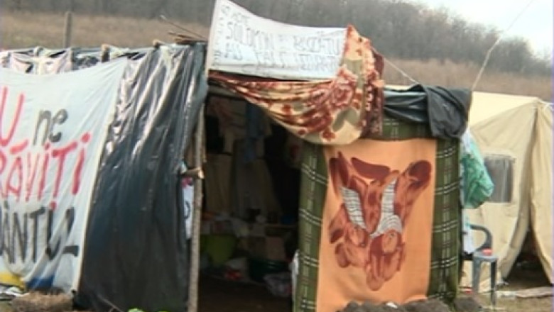 La Iasi se fac donatii pentru protestatarii de la Pungesti Imagine