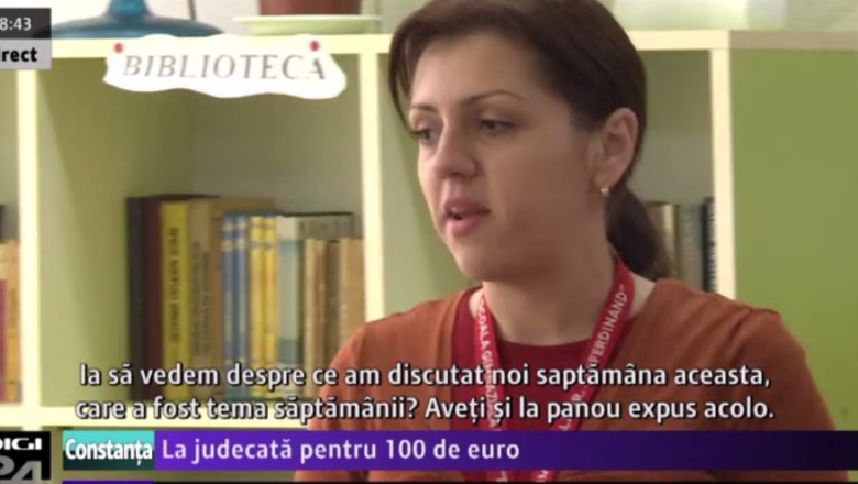 La judecata pentru 100 de euro. 200 de profesori cer statului banii cheltuiti pentru materiale didactice Imagine