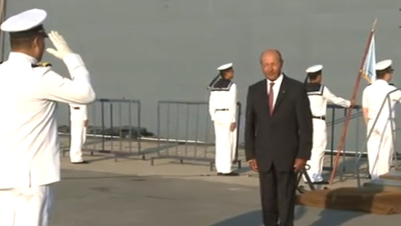 „La multi ani, marinari!” Mesajul lui Traian Basescu de Ziua Marinei Imagine