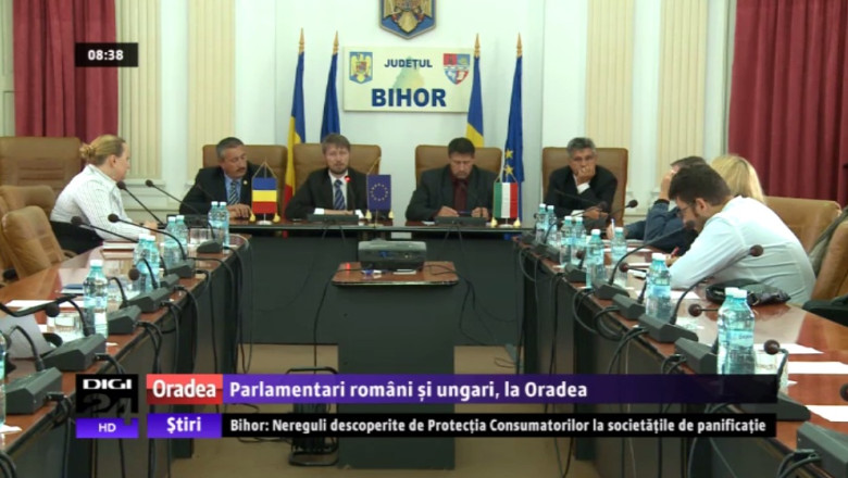 La Oradea, parlamentarii romani si unguri au discutat despre Constitutie si Rosia Montana Imagine