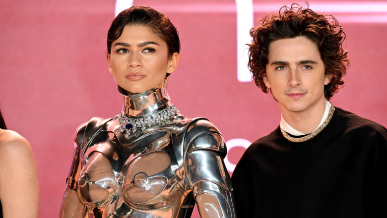La premiera mondiala a „Dune: Part Two”, Timothee Chalamet si Zendaya au captat toata atentia si si-au fermecat fanii Imagine