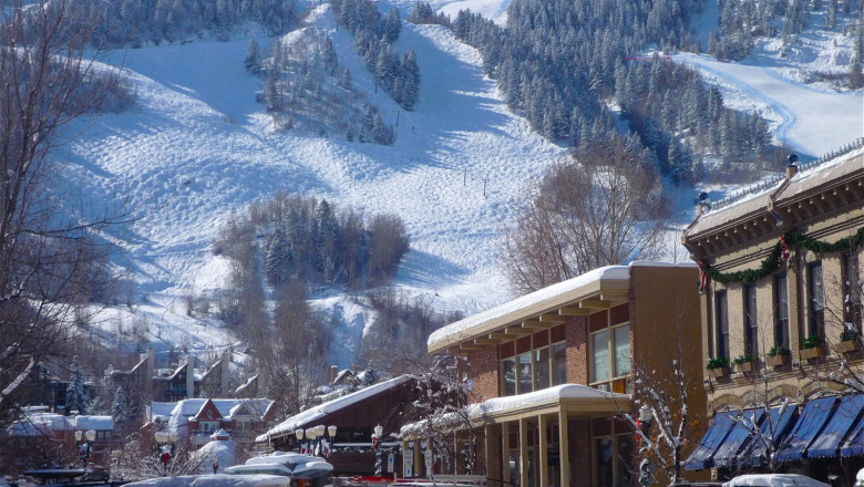 La schi printre vedete. Statiunea Aspen, destinatia preferata de starurile de la Hollywood Imagine