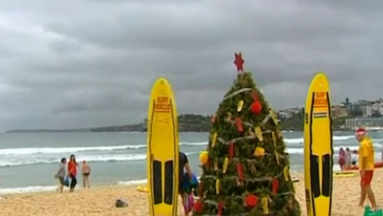 La Sydney, prima zi de Craciun se petrece la plaja Imagine