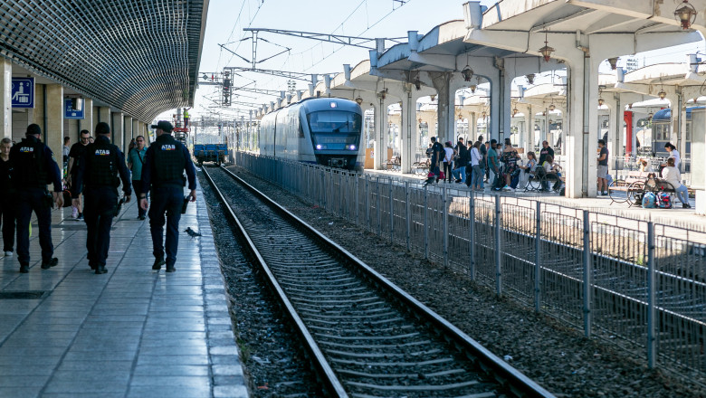 La Timisoara, Politia a instituit o „zona speciala de siguranta” la Gara de Nord, din cauza cersetorilor si a persoanelor fara adapost Imagine