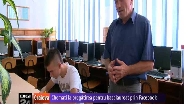 La un liceu din Olt, elevii au programul de pregatire postat pe Facebook Imagine