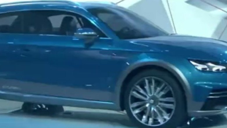 LA VOLAN. Audi Allroad Shooting Brake, consum de 1,9 l/100 km Imagine