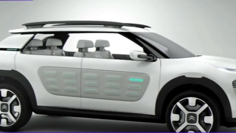 LA VOLAN. Bancheta in loc de scaune frontale la C4 Cactus Imagine