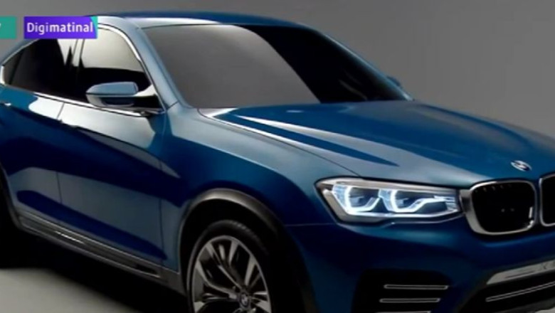 LA VOLAN. BMW X4 se arata la Geneva Imagine
