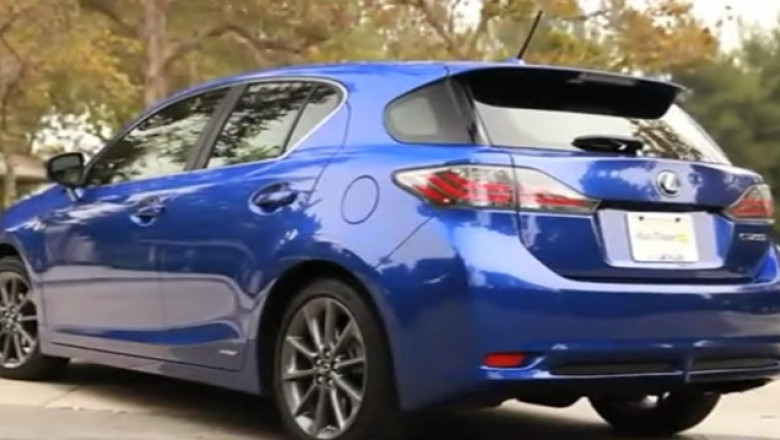 LA VOLAN. Facelift pentru Lexus CT200h Imagine