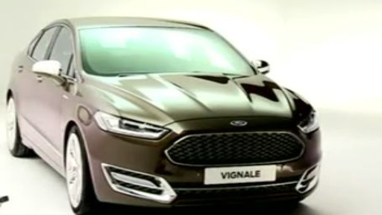 LA VOLAN. Ford Mondeo Vignale, echipare premium pe clasa medie Imagine