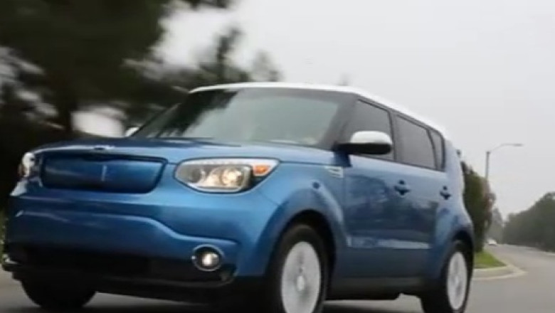 LA VOLAN. Kia Soul EV, 100% electric Imagine
