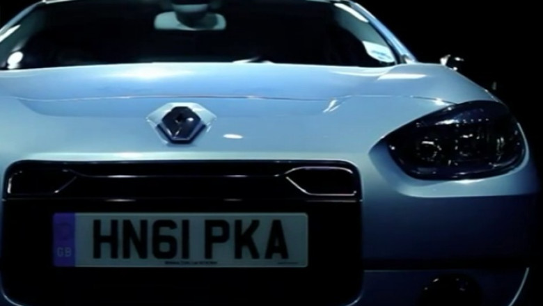 LA VOLAN. Renault Fluence ZE, scos din productie Imagine