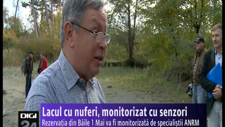 Lacul cu nuferi din Baile 1 Mai, monitorizat cu senzori Imagine