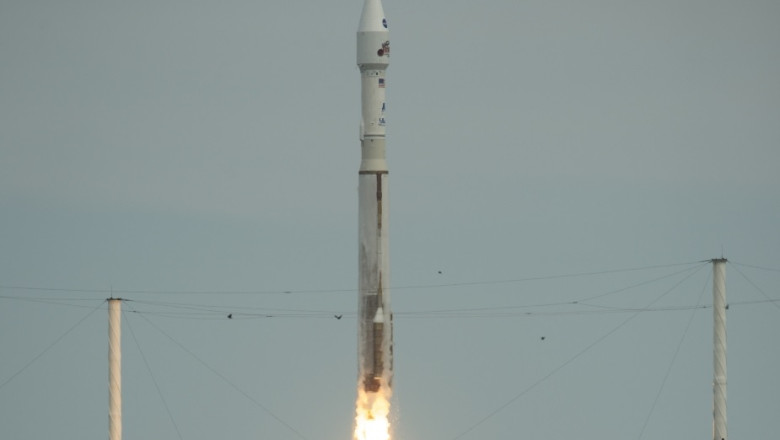 Lansare reusita spre Marte. NASA a trimis o sonda care va studia atmosfera Planetei Rosii Imagine