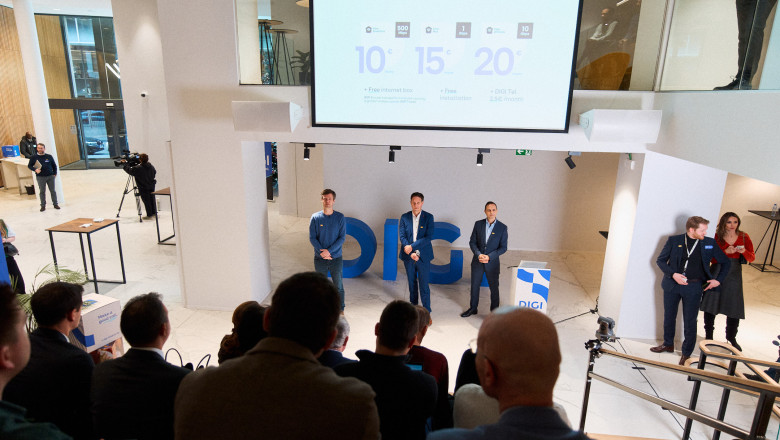 Lansarea Digi Belgia, primita cu entuziasm de clienti si media Imagine