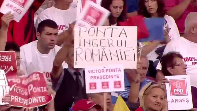 Lansarea lui Victor Ponta, vazuta prin ochii simpatizantilor: „Noi servim popcorn de pofta, nu de alte chestii politice” Imagine