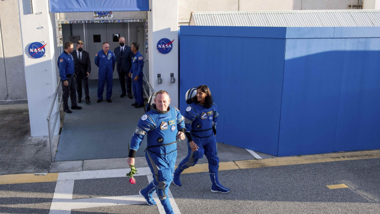 Lansarea navei spatiale create de Boeing a fost amanata iar dupa o scurgere de heliu Imagine