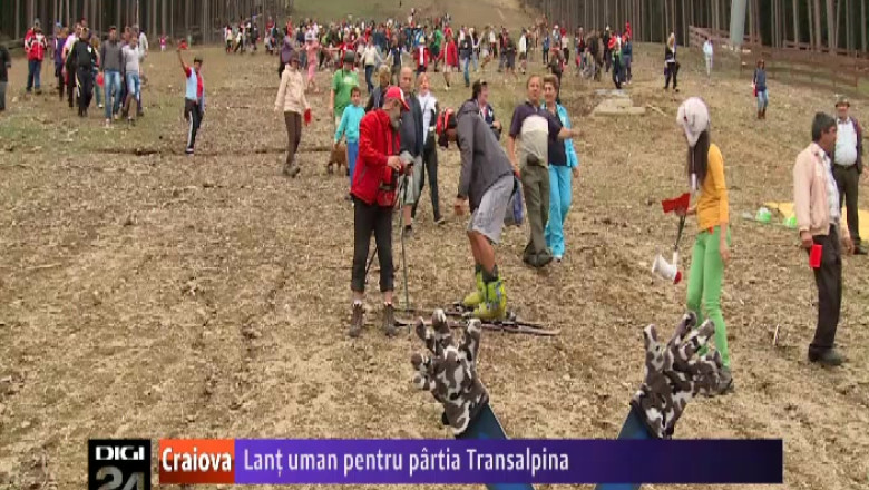 Lant uman pentru partia Transalpina din judetul Valcea Imagine