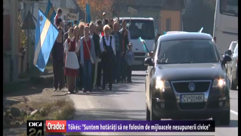 Laszlo Tokes: "Suntem hotarati sa ne folosim de mijloacele nesupunerii civice" Imagine